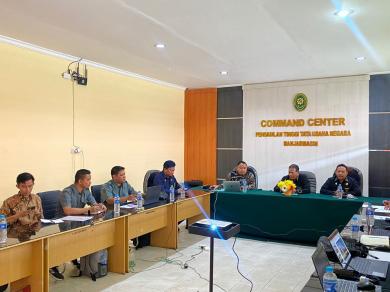 Koordinasi Pembangunan Gedung Kantor Pengadilan Tinggi Tata Usaha Negara Banjarmasin